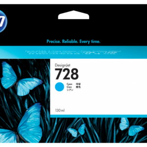 HP 728 Cyan Ink Cartridges_0