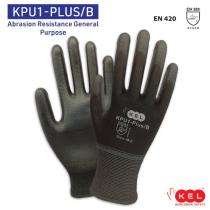 KEL Cut Resistant Nylon Safety Gloves KPU1-Plus M_0