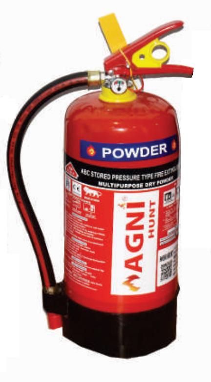 AGNI HUNT 6 kg Dry Powder Fire Extinguishers_0