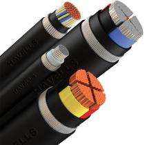 HAVELLS A2XCEFY 3 Core 300 sqmm 11 kV (E) HT XLPE Cable_0