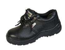 HEAPRO HI-EX-501 Buff Split Barton Leather Steel Toe Safety Shoes Black_0