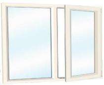 VIVEK ALUMINIUM AND GLASS Casement UPVC UPVC Windows 4 x 4 ft CW_0