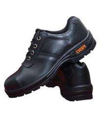 TIGER Rubber Rubber Toe Safety Shoes Black_0