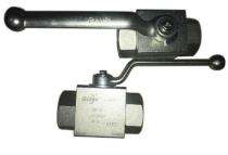 0.25 inch Two Way Manual Carbon Steel Ball Valves Threaded BSPT_0
