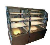 3 Shelves  Food Display Counter  Silver_0
