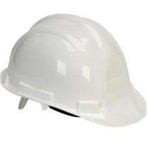 Udyogi Plastic White Modular Safety Helmets_0