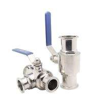 THWINOX Manual SS Ball Valves 0.5 inch x 25 Dia TC, Weld, Union PN 1.6_0