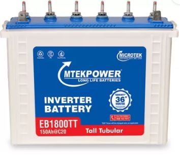 MICROTEK EB1800TT Tubular 24 V 150 Ah Lead Acid Batteries_0