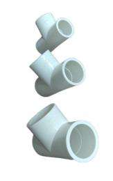 Sky flow UPVC Equal Cross 0.5 - 1 inch_0