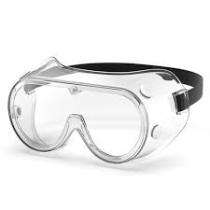 Nylon Safety Goggles Chemical Splash Clear_0