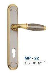 AMPS Brass Mortise MP-22 Handles Gold_0