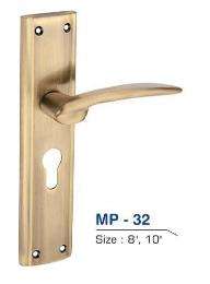 AMPS Brass Mortise MP-32 Handles Gold_0