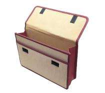 Blivus Office Bags Laptop Bag Canvas Wine/Beige_0