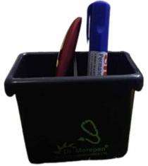 Plastic Black Promotional Pen Stand_0