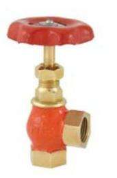 ZOLOTO 15 mm Manual Bronze Globe Valves Screwed_0