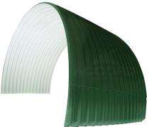 Shri Balaji Curved Stainless Steel Roofing Sheet Colour Coated_0