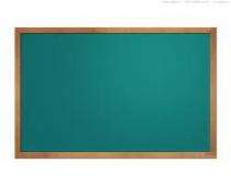 Fixisign Resin Coated Steel Non Magnetic Green Chalk Writing Board_0