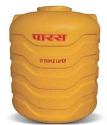 PARAS HDPE Water Tanks 100 L Yellow_0
