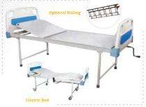 Om Medicare OM-110 Hospital Bed Mild Steel Tube 206 x 90 x 60 cm_0