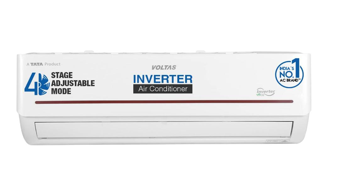 VOLTAS 1.5 ton Split Inverter 4502995-183 VCZP 3 Star White Room Air Conditioner_0