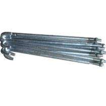 Mild Steel Foundation Bolts J Shape 1 ft_0
