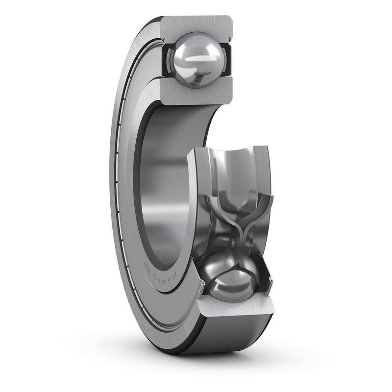 SKF 6205-2Z Ball Bearings Steel_0