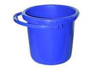 Plastic 15 L Bucket 13"x13"x17" Blue_0