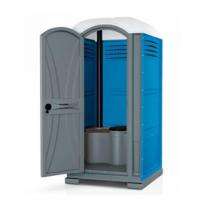 RVS Enterprises PVC 7 ft Portable Toilet Cabin Blue and Grey_0