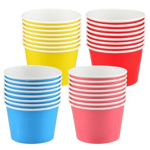 Paper Tea Disposable Cups 80 mL Multicolour_0