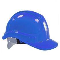 Plastic Blue Paratrooper Safety Helmets_0