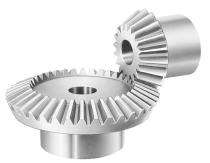 H M ENGINEERING 1.25 Steel /Brass Spiral Bevel Gear HM09OR4 30/20 Teeth_0