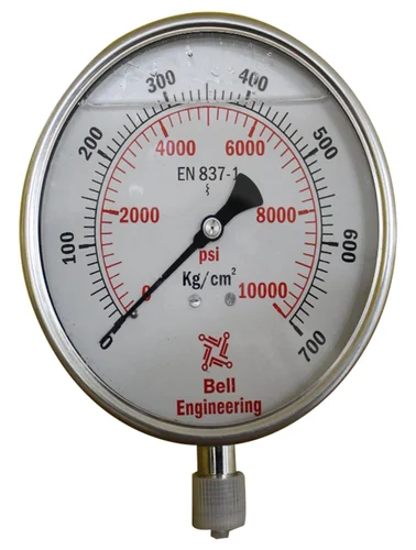 Bell Engineering Pressure Gauge BEM/220006/IPG/MS 0 - 700 kg/cm2 1/2 inch BSP_0