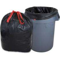 KHUSHI POLYPACK Plastic Biodegradable Garbage Bags 500gm to 10kg 40 Micron Black_0