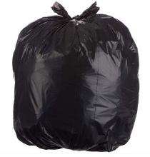 KHUSHI POLYPACK Plastic Biodegradable Garbage Bags 500gm to 10kg 50 Micron Black_0