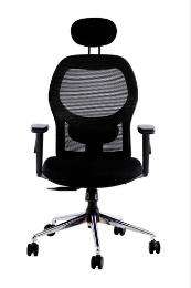Radian Revolving Black Upto 1225 x 600 x 645 mm Fabric Office Chairs_0