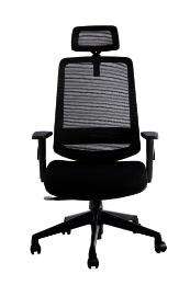 Radian High Back Black Upto 1225 x 600 x 645 mm Fabric Office Chairs_0