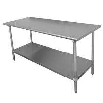Chef Stainless Steel Table 1200 x 800 x 50 mm Silver_0
