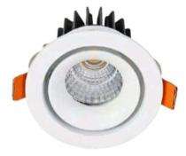 HALO 12 W LED COB Light 2460 Lumen White_0