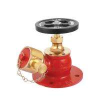 Brass Oblique Flanged Hydrant Valves_0