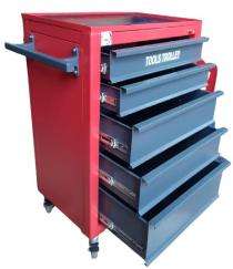 Sai Engineers and Fabricators 5 Drawer Mild Steel Tool Trolley_0