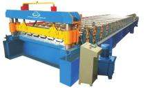 Dhruvanshi Group 1450 mm Metal Roof Sheet Roll Forming Machine RFM-01 18 - 300 mm_0