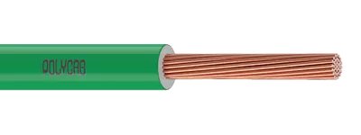 Polycab 4 sqmm Stranded Electric Wire Green 90 m_0