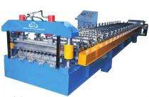 Dhruvanshi Group 1450 mm Metal Roof Sheet Roll Forming Machine RFM-02 18 - 300 mm_0