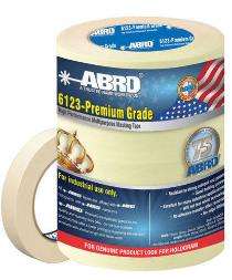 ABRO Single Sided 1 inch White Masking Tape_0