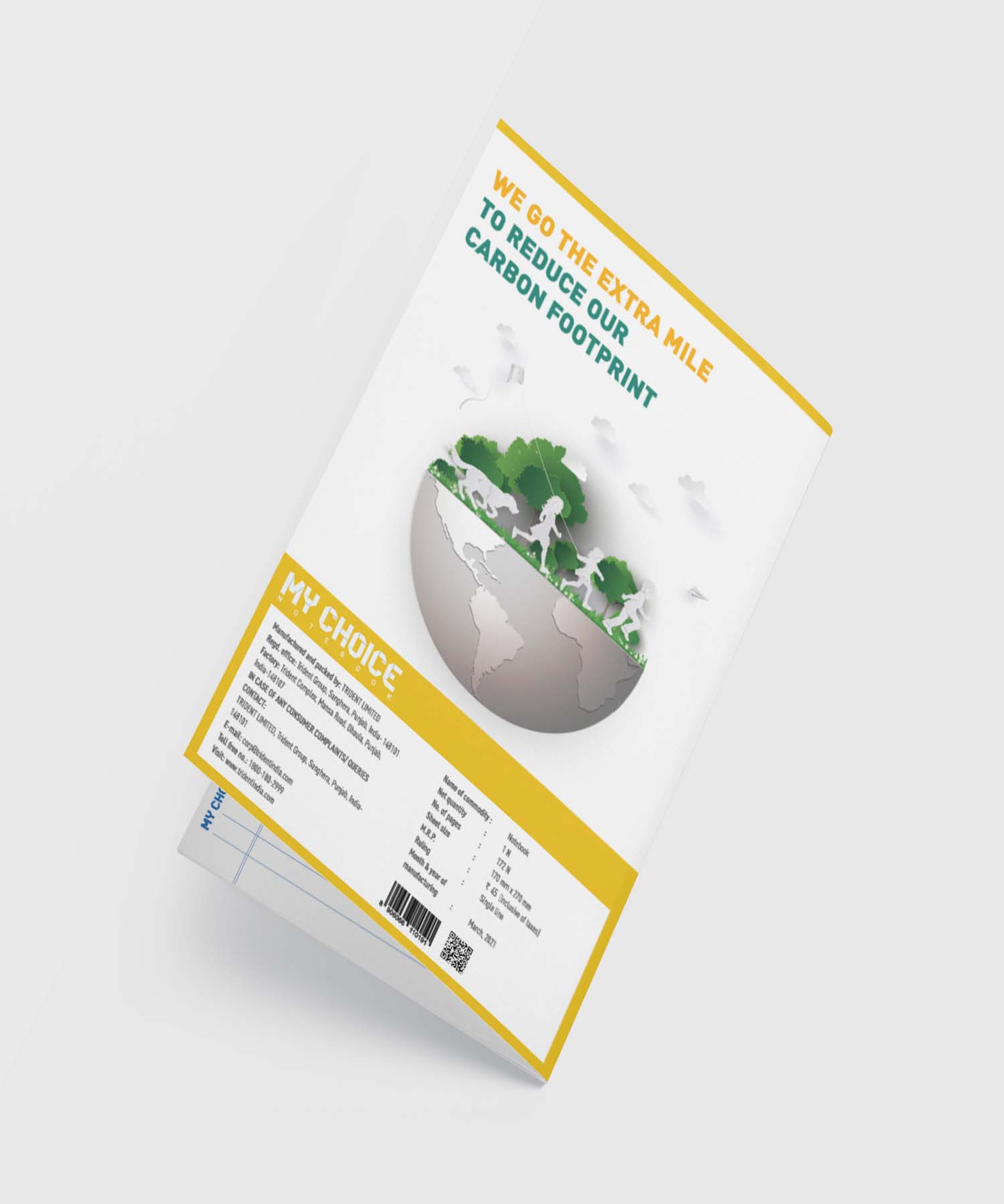 TRIDENT 172 Pages Long Notebooks 270 x 170 mm_2