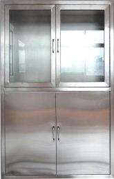Sci-Med SMI-230 Stainless Steel Hospital Cupboard 900 x 400 x 1850 mm_0