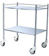 Sci-Med SMI-148 Instrument Trolley SS 76 x 46 x 92 cm_0