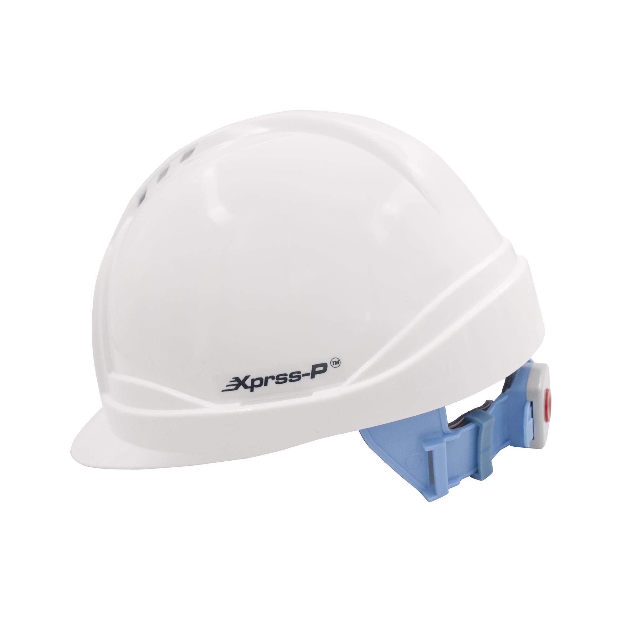 PERF HDPE White Air Ventilated Safety Helmets X Press-P Vented_0