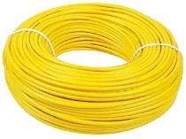 1 sqmm HR FR LSH LF Electric Wire Yellow 90 m_0