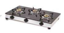 Surya Crystal Black 3 burners Glass Cooktop_0